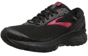 Women's Brooks Ghost 11 GTX. Best running shoes for the rain and cold